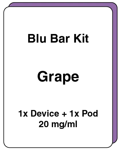 Blu Bar Kit - GRAPE